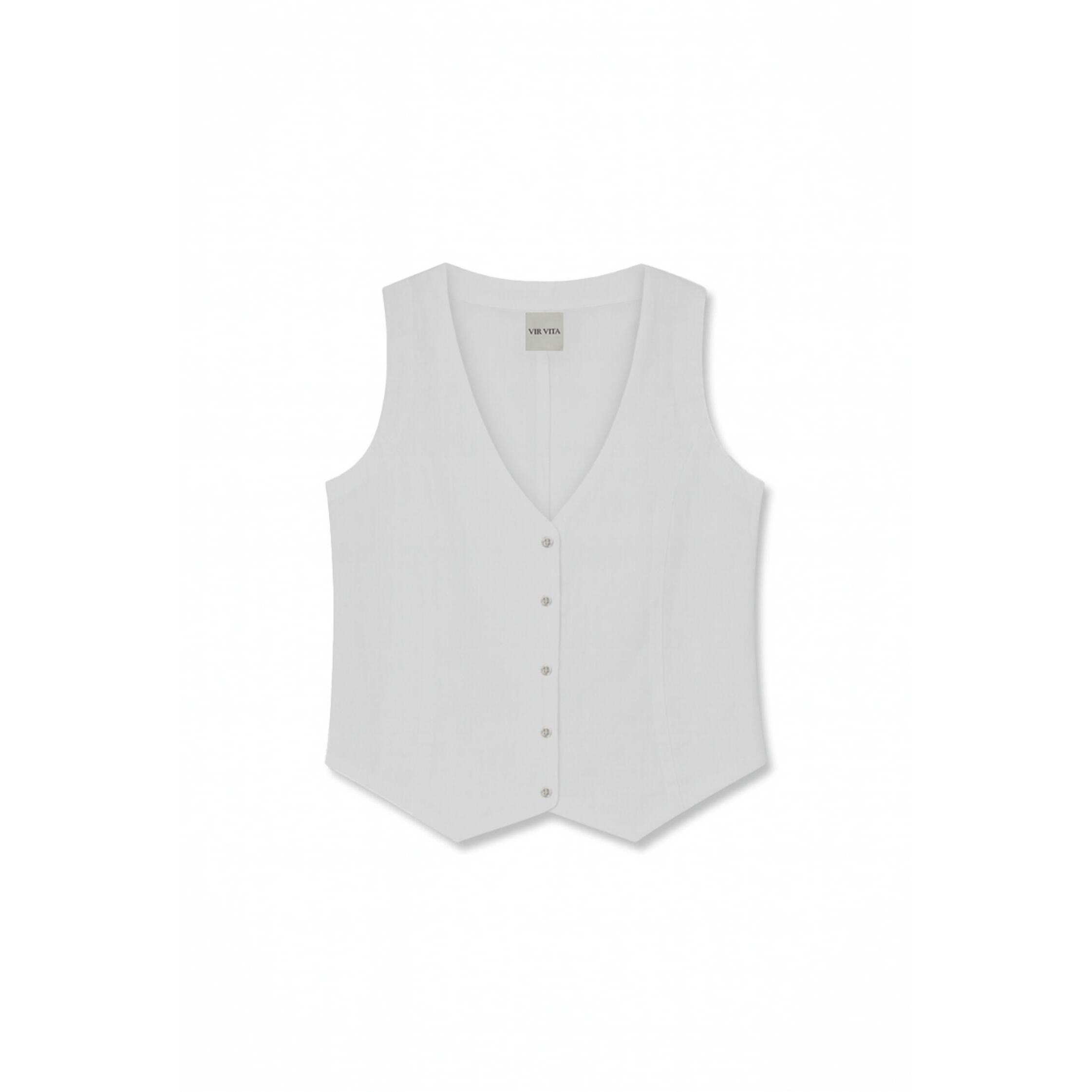 New Vir Vita Women's Violette Vest In White